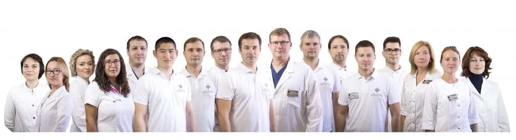 Команда врачей Центра кардиохирургии и интервенционной кардиологии